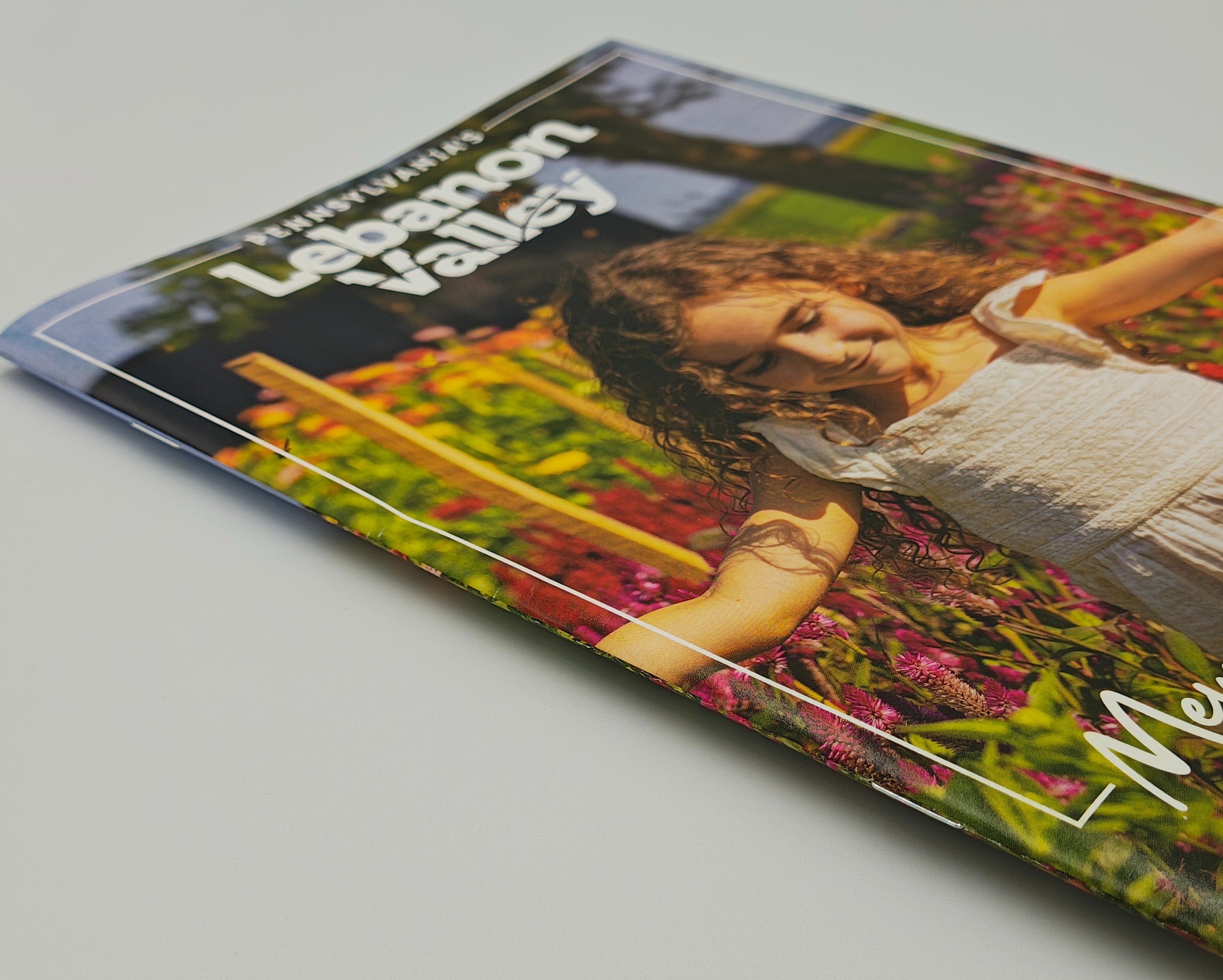 Full-color Lebanon Valley issue with staple binding